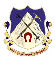 logo dell'87° Reggimento della 10a Divisione da montagna