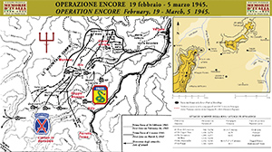 La mappa dell'Operazione Encore